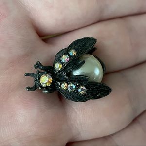 Vintage Bug Brooch Pin